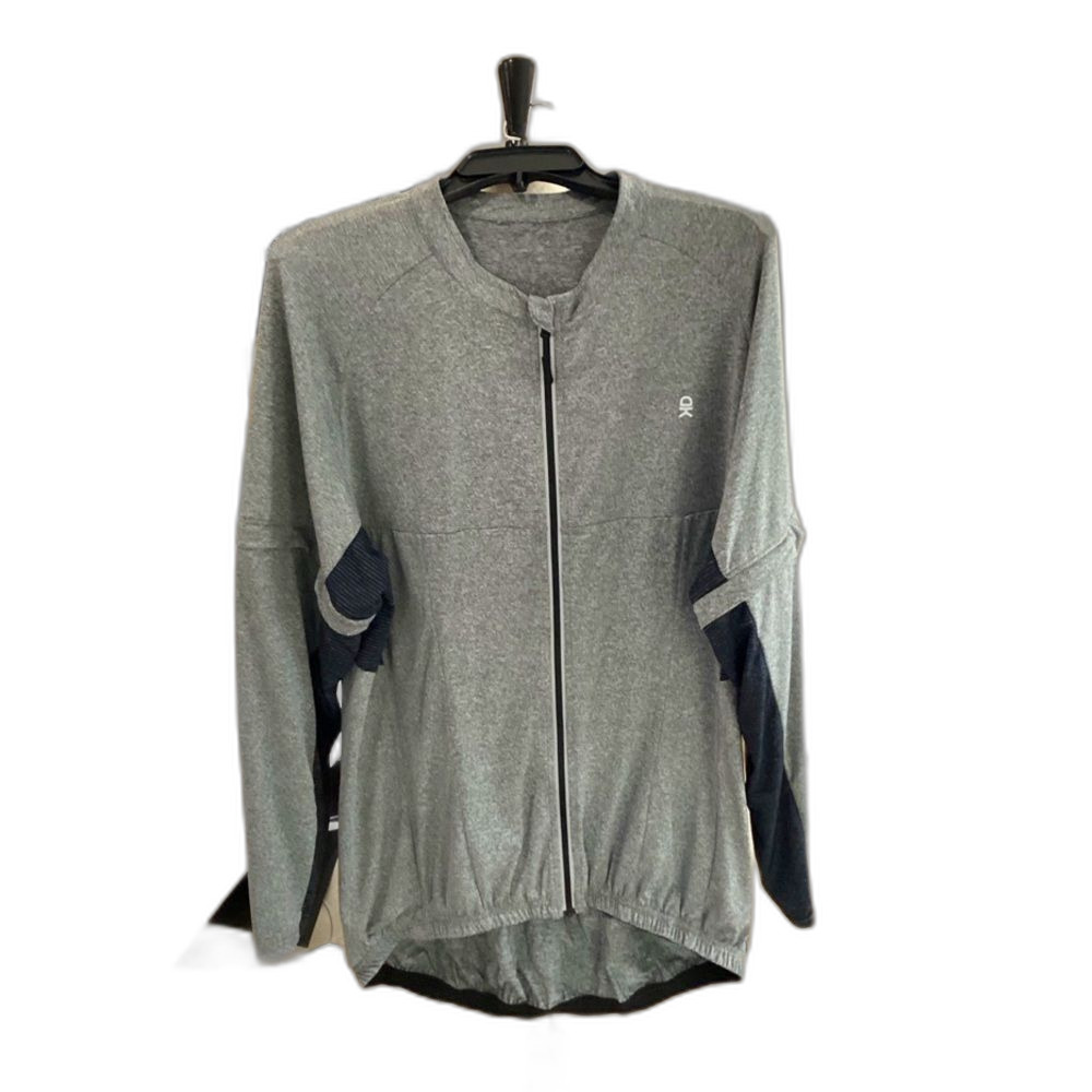 Little Donkey Andy Jacket Men’s One Size Black Gray Zip Up Lightweight Packable